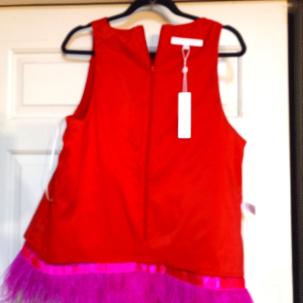 Trina Turk Red Sleeveless Top - Picture 4 of 4